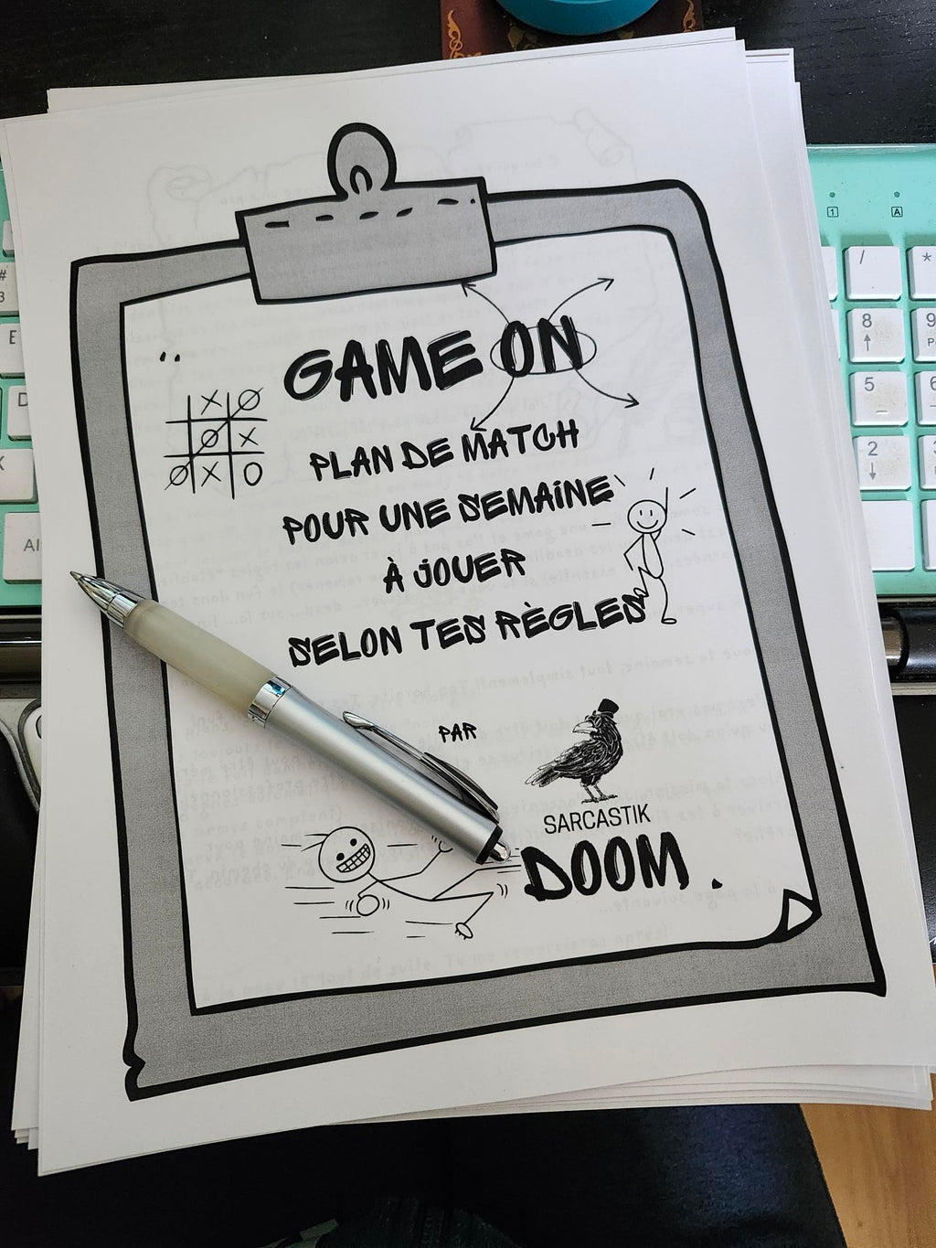 GAME ON — Game plan for a week to play by your rules