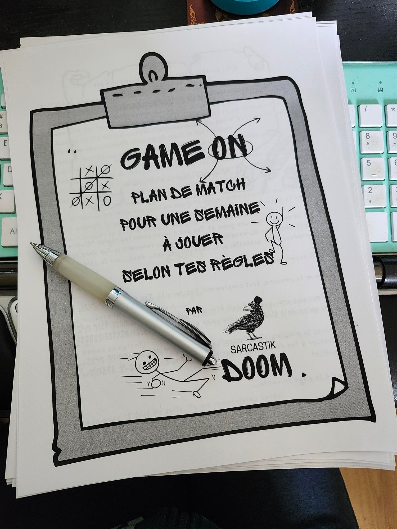 GAME ON — Plan de match pour une semaine à jouer selon tes règles